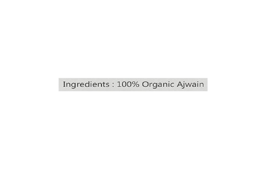 Aagam Fresh Organic Ajwain    Pack  800 grams